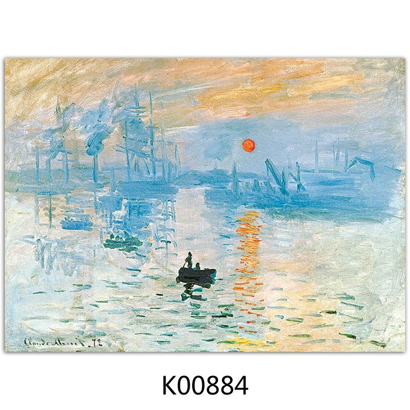 Artistic micro-jet decorative painting