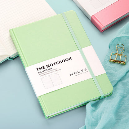 Macaron color hardcover notebook for school, journaling, and office use