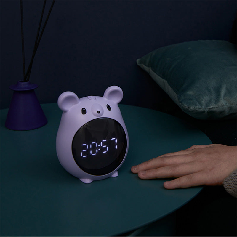 Elf mouse alarm clock for kids to learn time management and routines

