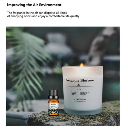 Water-soluble aromatherapy essential oil gift set for diffuser and spa