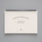 Thick mindfulness journal for self-reflection and emotional release writing
