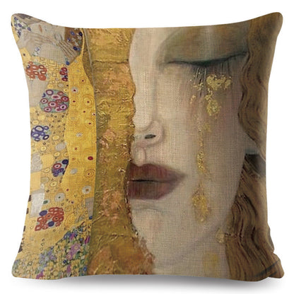 Luxury Bronzing Pillowcase – Soft Decorative Throw Pillow Cover for Sofa & Bed