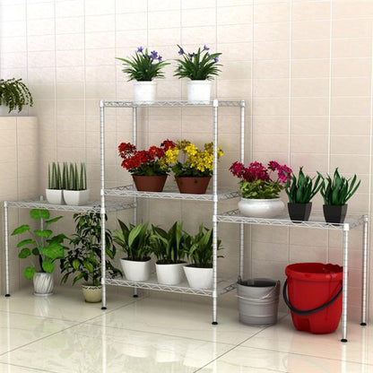 Multi-functional kitchen organizer storage rack for utensils and spices
