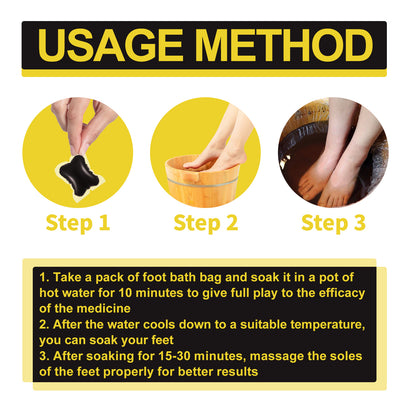 South Moon herbal foot soak and firming gel for muscle shaping and relaxation