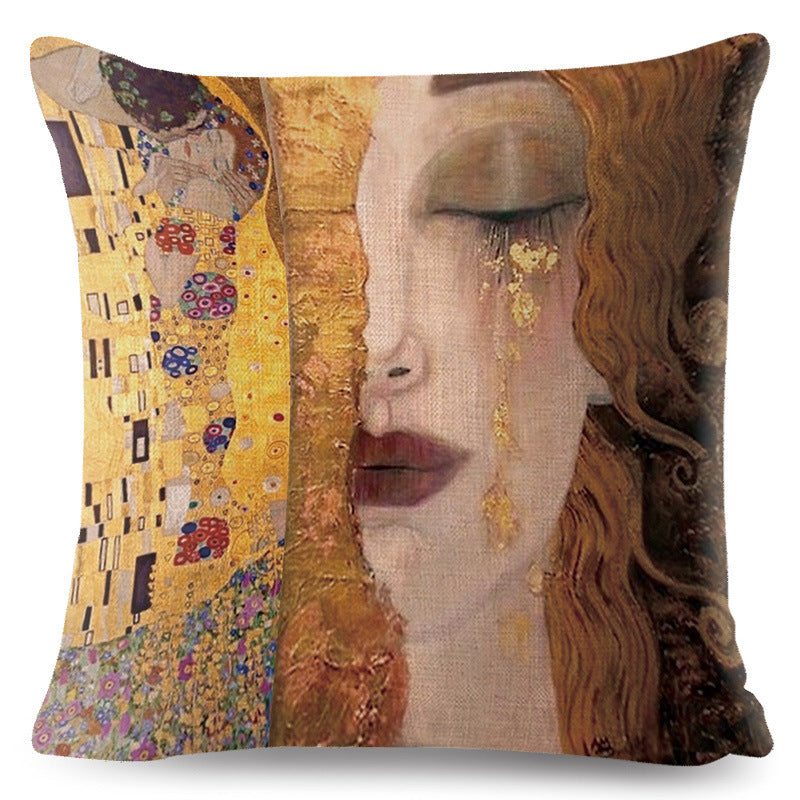 Luxury Bronzing Pillowcase – Soft Decorative Throw Pillow Cover for Sofa & Bed