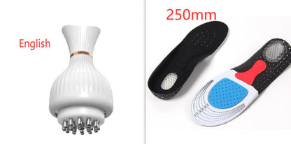 Electric meridian brush with heating and vibration for gua sha massage and pain relief
