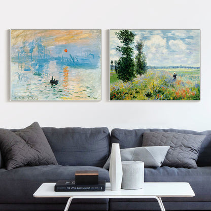 Artistic micro-jet decorative painting
