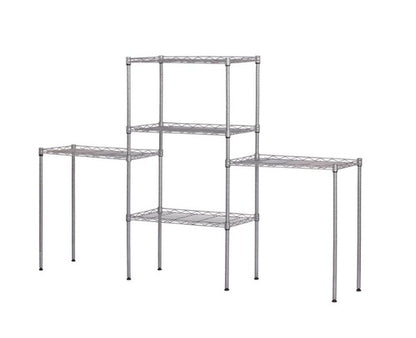 Multi-functional kitchen organizer storage rack for utensils and spices
