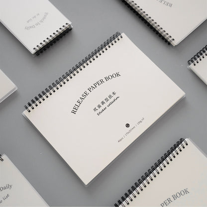 Thick mindfulness journal for self-reflection and emotional release writing
